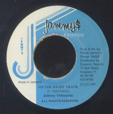 JOHNNY OSBOURNE [On The Right Track]