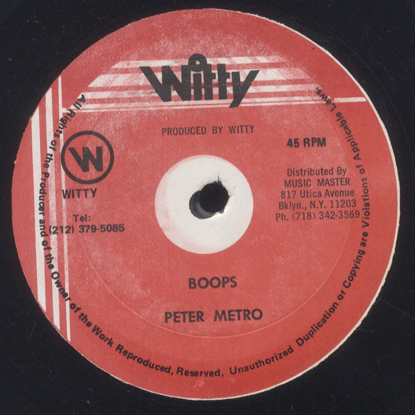 PETER METRO [Boops]