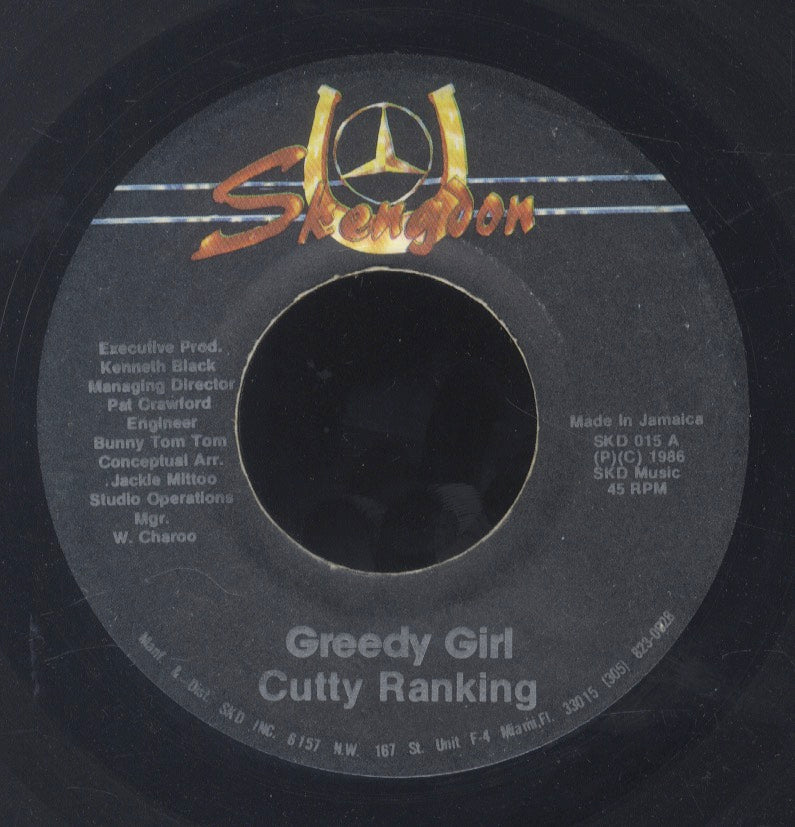 CUTTY RANKING [Greedy Girl]