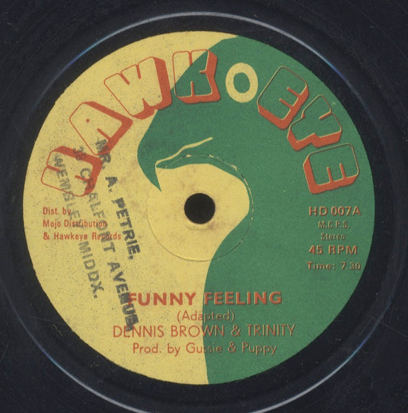 DENNIS BROWN / DENNIS BROWN & TRINTY  [To The Foundation / Funny Feeling]