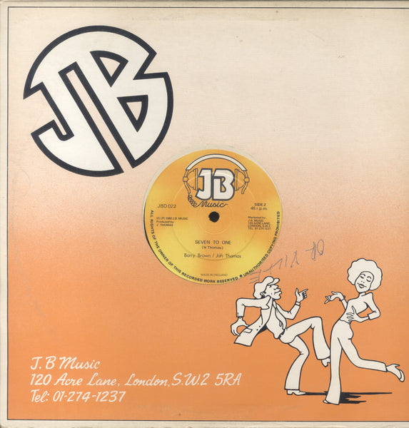 BARRY BROWN,  JAH THOMAS [Jealous Lover]