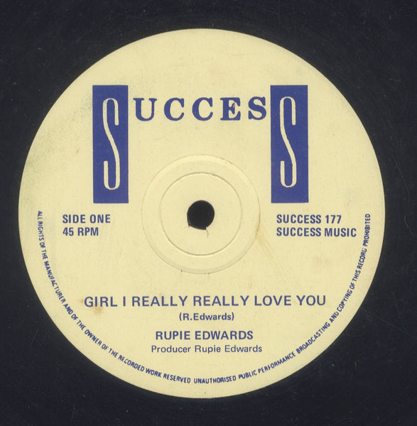 RUPIE EDWARDS [Baby It's You / Girl I Really Love You]