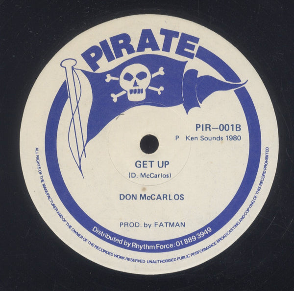 DON MCCARLOS [Nice Time (Late Night Blues) / Get Up]