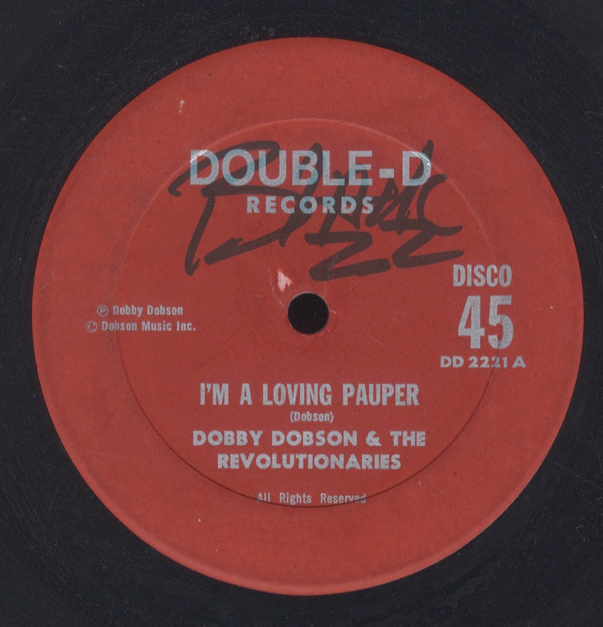 DOBBY DOBSON & THE REVOLUTIONARIES [I'm A Loving Pauper / Oh So Lonely]