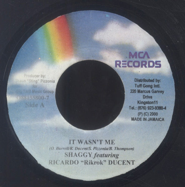 SHAGGY FEAT.  RICARDO"RIKROK" DUCENT [It Wasn't Me / Club Mix]