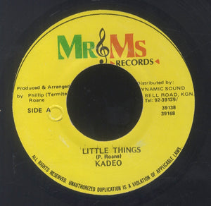 KADEO [Little Things / Ain't No Way To Treat A Lady]