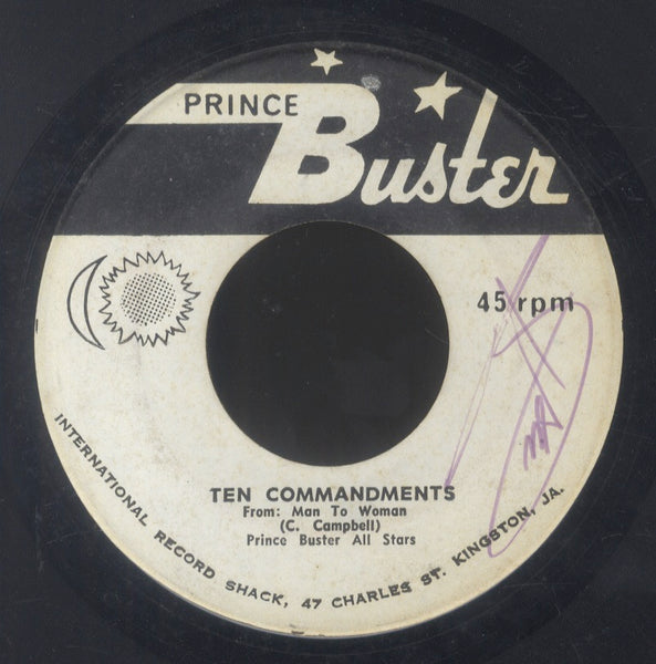 DANDY AND BLUE BEATS / PRINCE BUSTER [Baby Don't Go / Ten Commandoments]