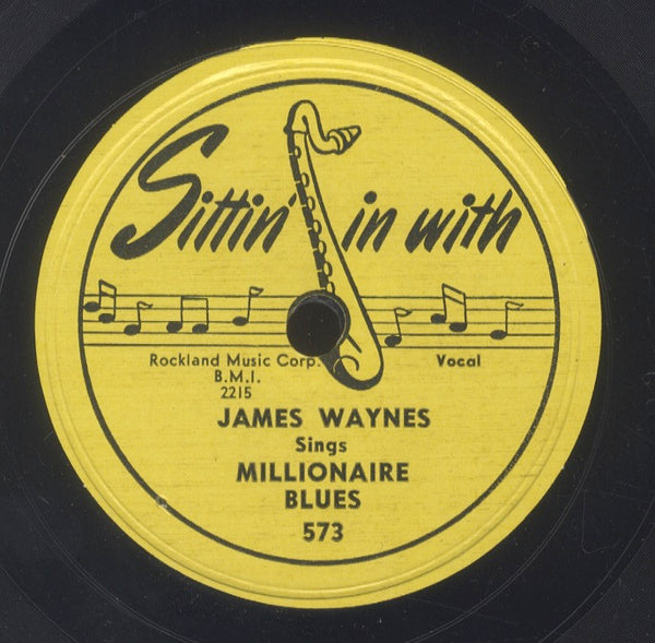 JAMES WAYNES [Gypsy Blues / Millionaire Blues]