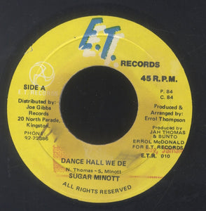 SUGAR MINOTT [Dance Hall We De]