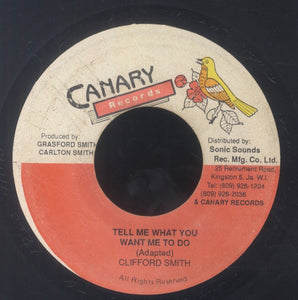 CLIFFORD SMITH [Tell Me What You Want Me To Do]