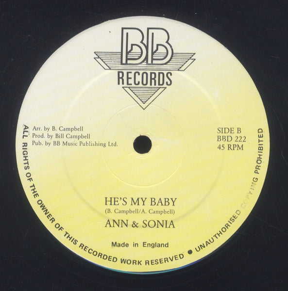 ANN & SONIA [The Way You Love Me / He Is My Baby]