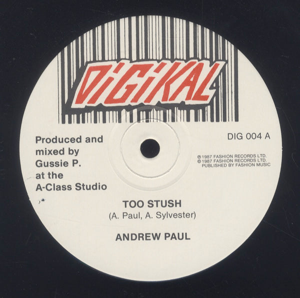 ANDREW PAUL [Gunshot A Flow / Too Stush]
