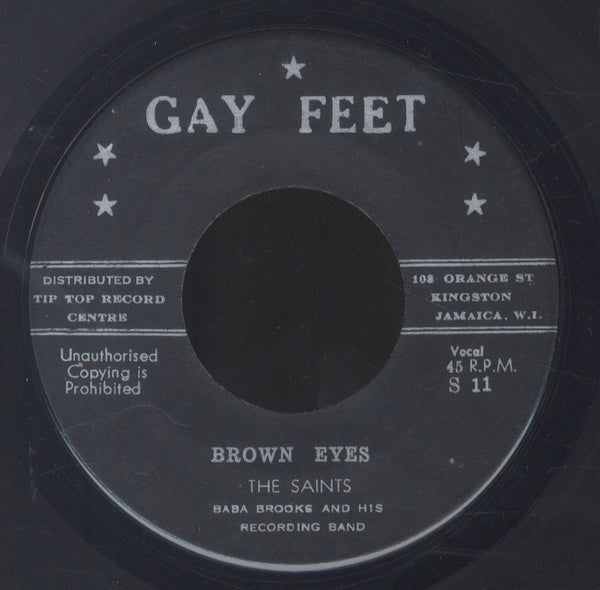 BABA BROOKS / THE SAINTS [King Size / Brown Eyes]