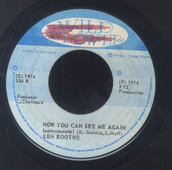 KEN BOOTHE [Now You Can See Me Again ]