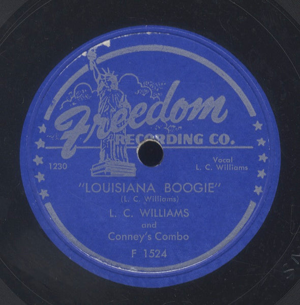 L.C. WILLIAMS AND CONNEY'S COMBO [Jelly Roll / Louisiana Boogie]