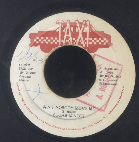 SUGAR MINOTT [Ain't Nobody Move Me]