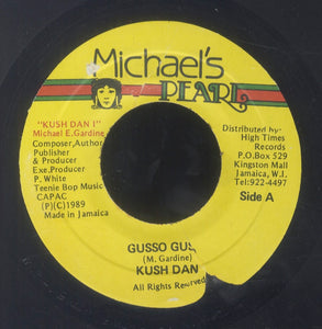 KUSH DAN I / HORSEMOUTH & TEENIE BOP [Gusso Gusso / Version(Run Coke Head Run)]