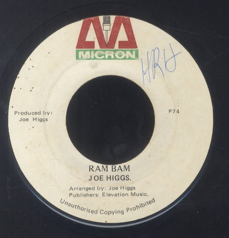 JOE HIGGS [Ram Bam]