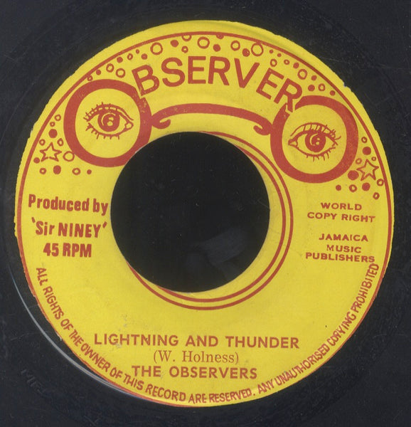 THE OBSERVERS [Brimstone & Fire / Lightning &Thunder]