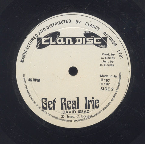 DAVID ISAACS / GLEN RICKETT & FLAW [Get Real Irie / Holy Holy Disco]