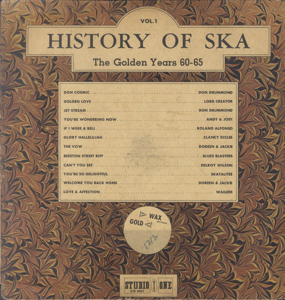 V. A. LORD CREATOR SKATALITES WAILERS... [History Of Ska Vol. 1]