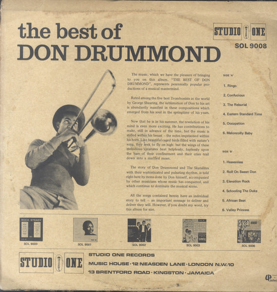 DON DRUMMOND [The Best Of Don Drummond]