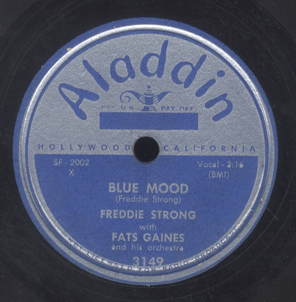 FREDDIE STRONG [Gaines' Boogie / Blue Mood]