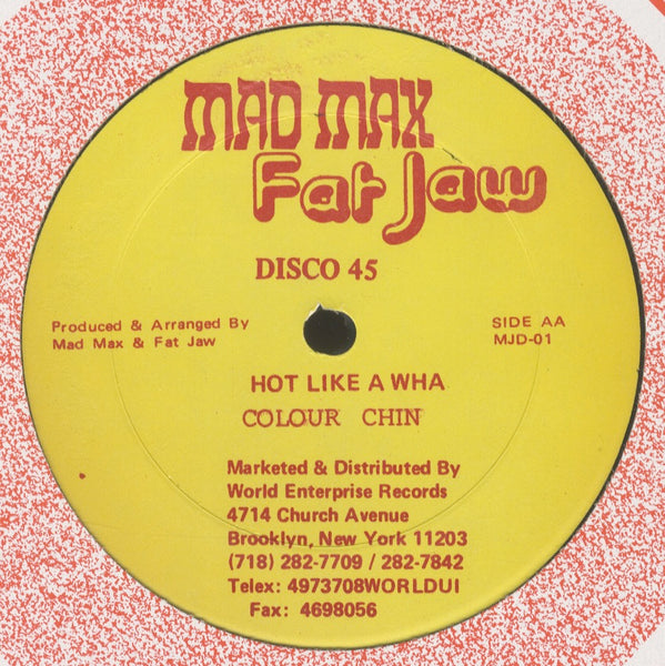 FOXY BROWN / COLOUR CHIN [All This Love / Hot Like A Wha]