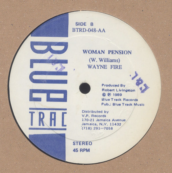 ECHO MINOTT / WAYNE FIRE [New Dimension In Sound / Woman Pension]