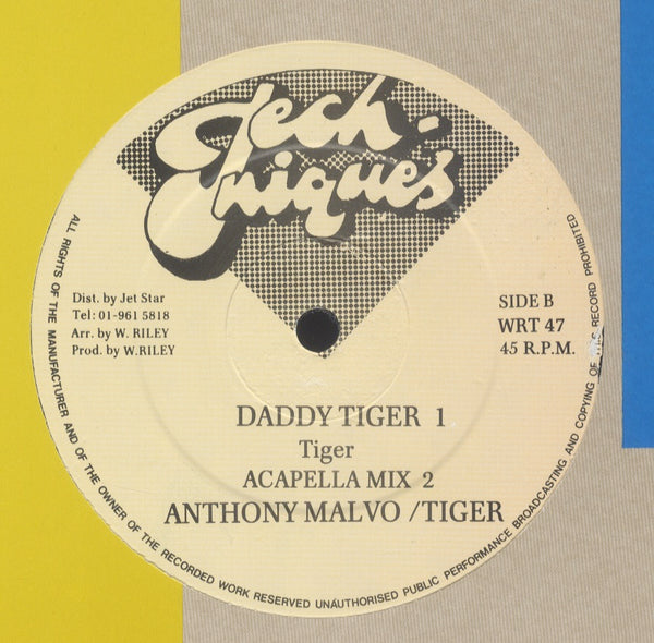 ANTHONY MALVO & TIGER [Come Back To Me / Daddy Tiger,Acapella Mix]