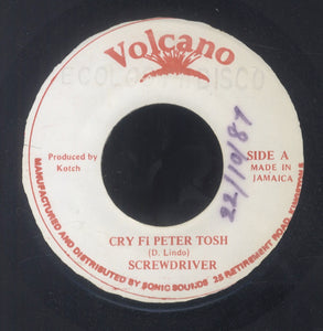 SCREWDRIVER [Cry Fi Peter Tosh]