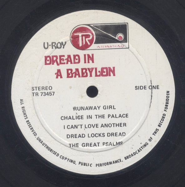 U- ROY [Dread In A Babylon]