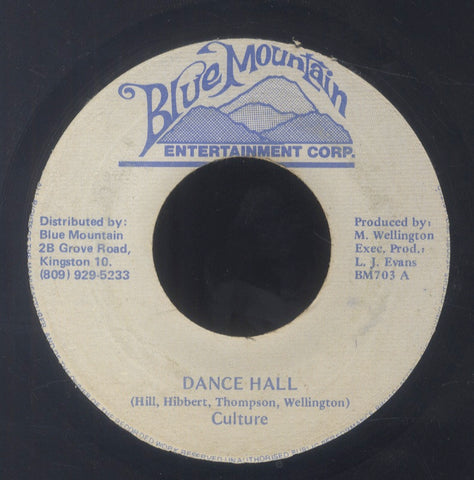 CULTURE [Dance Hall]