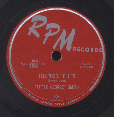 LITTLE GEROGE SMITH [Telephone Blues / Blues In The Dark]
