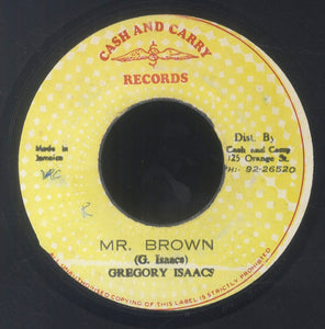 GREGORY ISAACS [Mr. Brown]