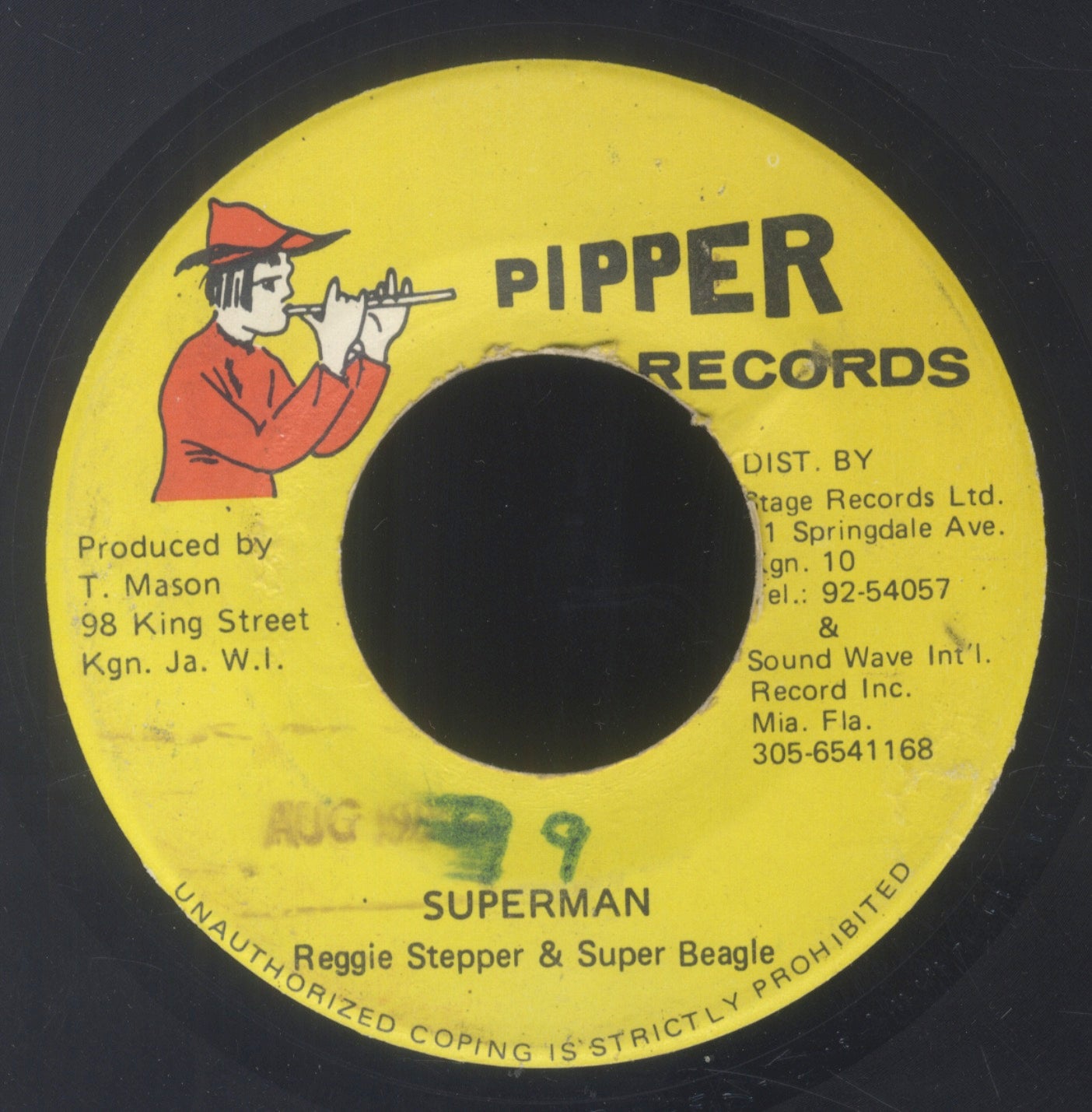 REGGIE STEPPER & SUPER BEAGLE [Superman]