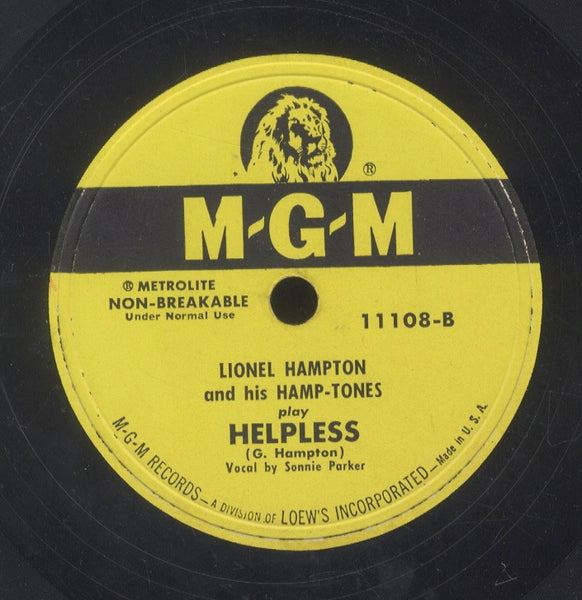 LIONEL HAMPTON [Samson's Boogie / Helpless]