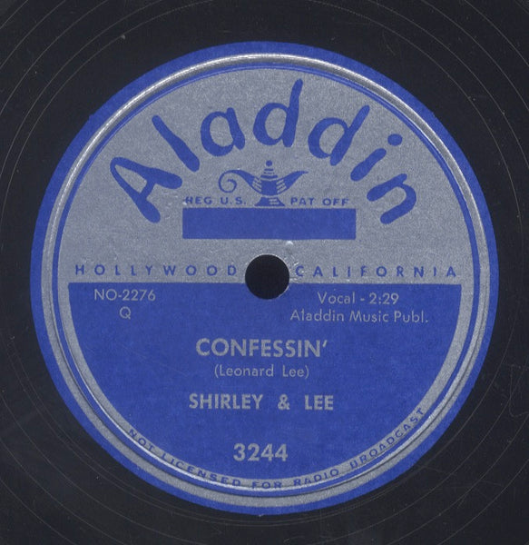 SHIRLEY & LEE [Keep On / Confessin']