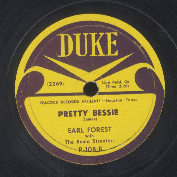 EARL FOREST [Woopin' And Hollerin' / Pretty Bessie ]