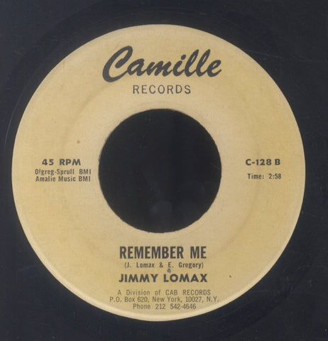 JIMMY LOMAX [I'm Gonna Love You / Remember Me]